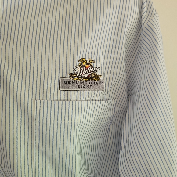 Riverside Shirts Miller Genuine Draft Light Embroidered Patch